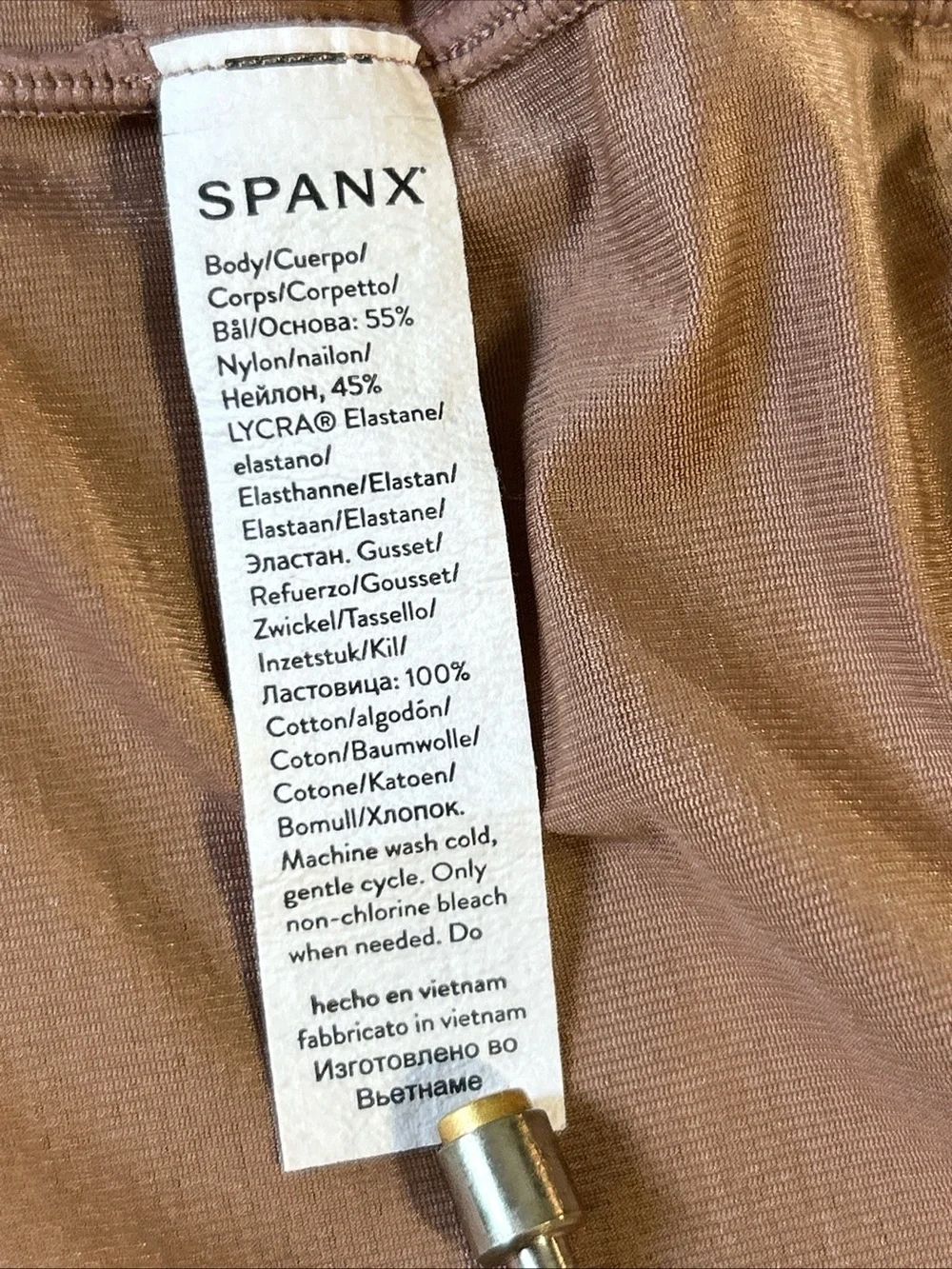 Spanx Size Small THINSTINKS‎ 2.0 Waisted Mid Thigh Short Beige Super light